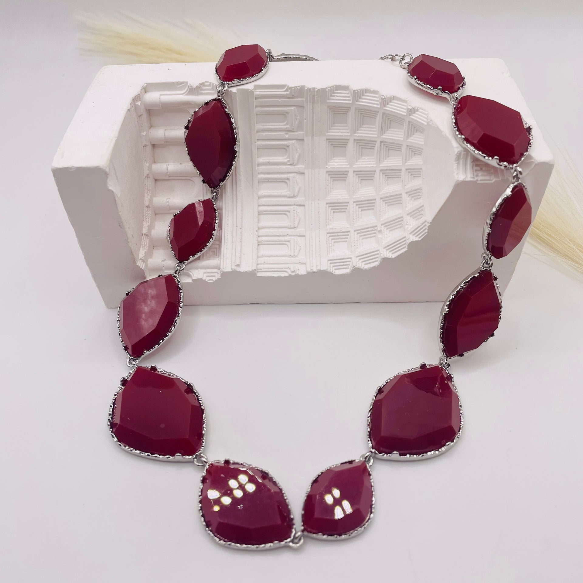 JI JOYA VENTA AL POR MAYOR,Collar festivo sencillo y elegante.