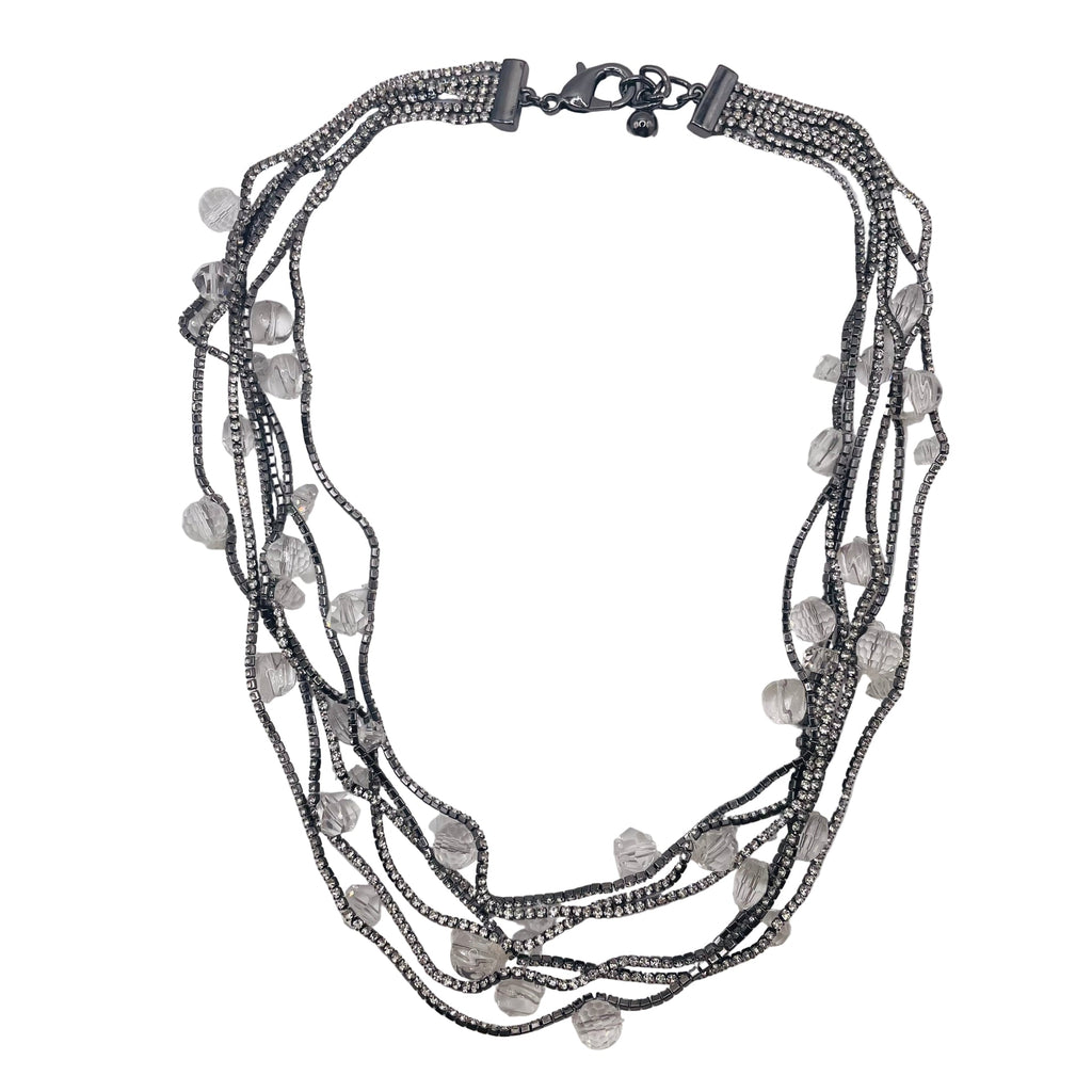 JI JOYA VENTA AL POR MAYOR,Un collar que brilla como un cielo lleno de estrellas.