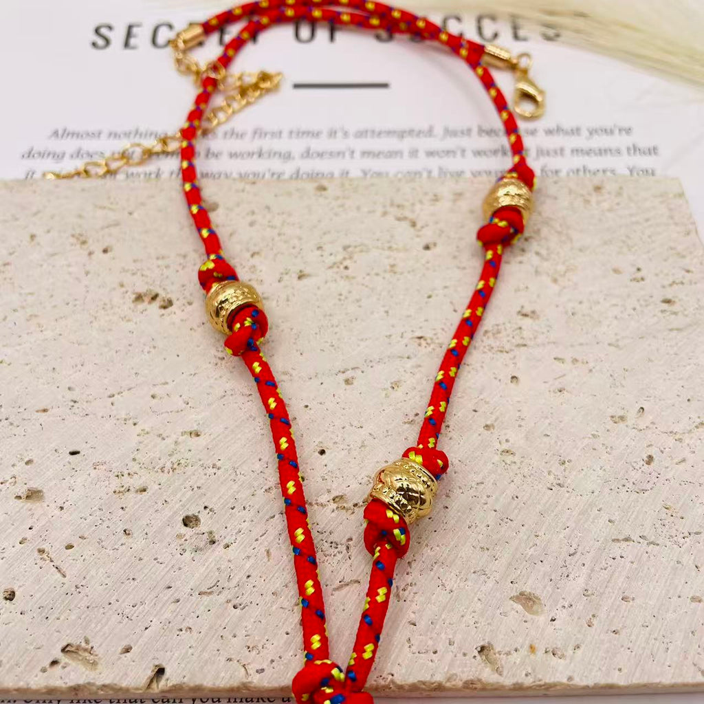 JI JOYA VENTA AL POR MAYOR,Collar con colgante de nudo de mariposa